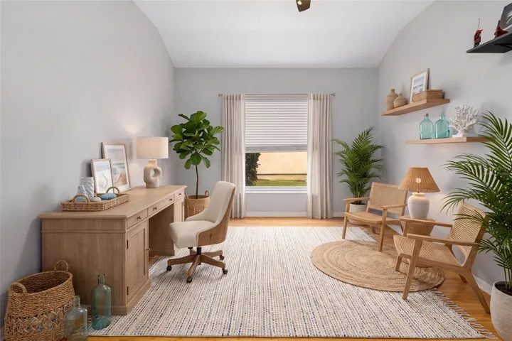Virtually staged photo