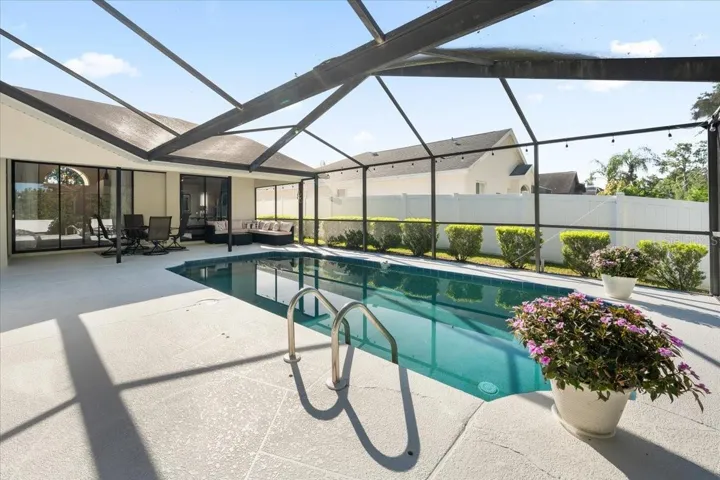 Swimming Pool and Side Yard