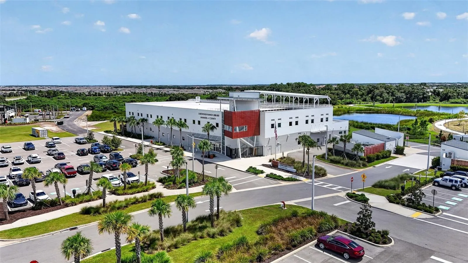 New state-of-the-art library is a 2 min drive or 0.5 miles away!