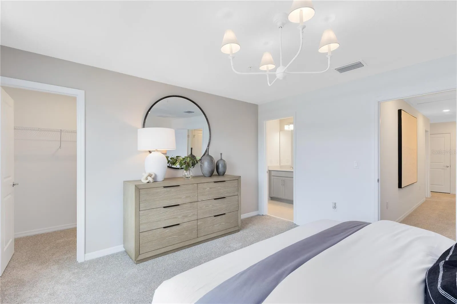 Model Home Design Only. Pictures and furnishings are for illustrative purposes only. Elevations, colors and options may vary. Furniture is for model home staging only.