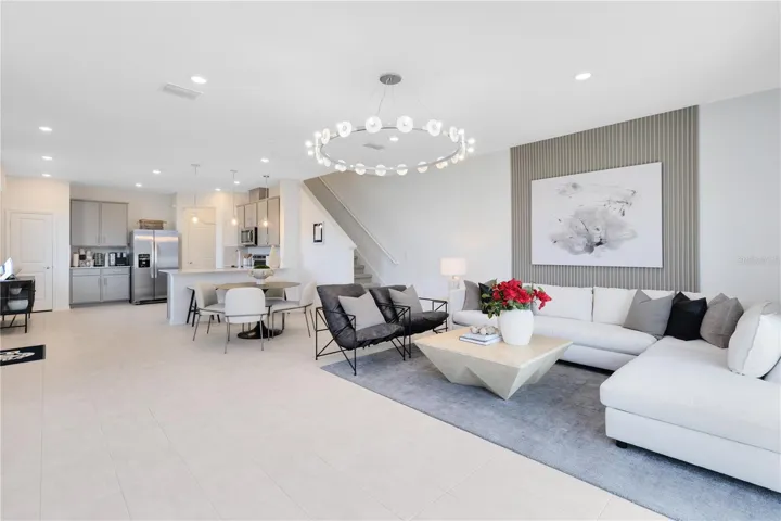 Model Home Design Only. Pictures and furnishings are for illustrative purposes only. Elevations, colors and options may vary. Furniture is for model home staging only.