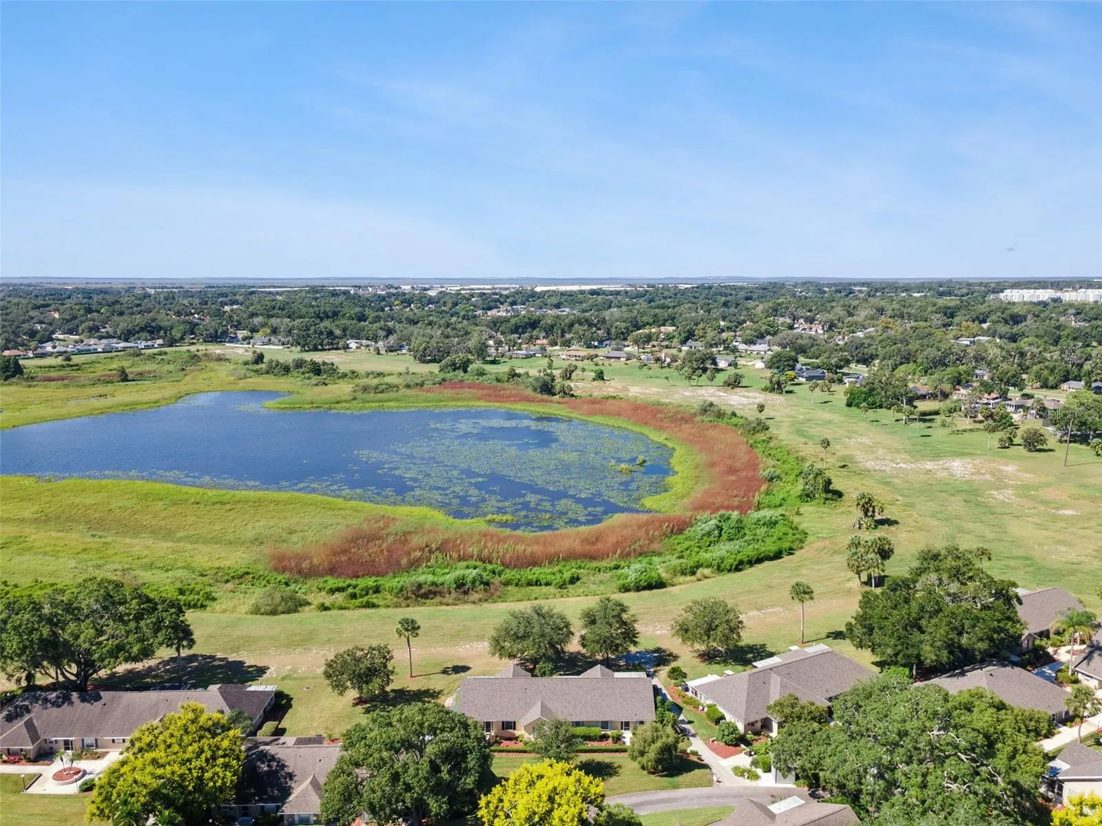 A move-in ready, lake-view home with front-row Florida sunsets.