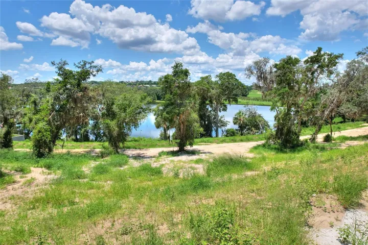 Lake view from Lot