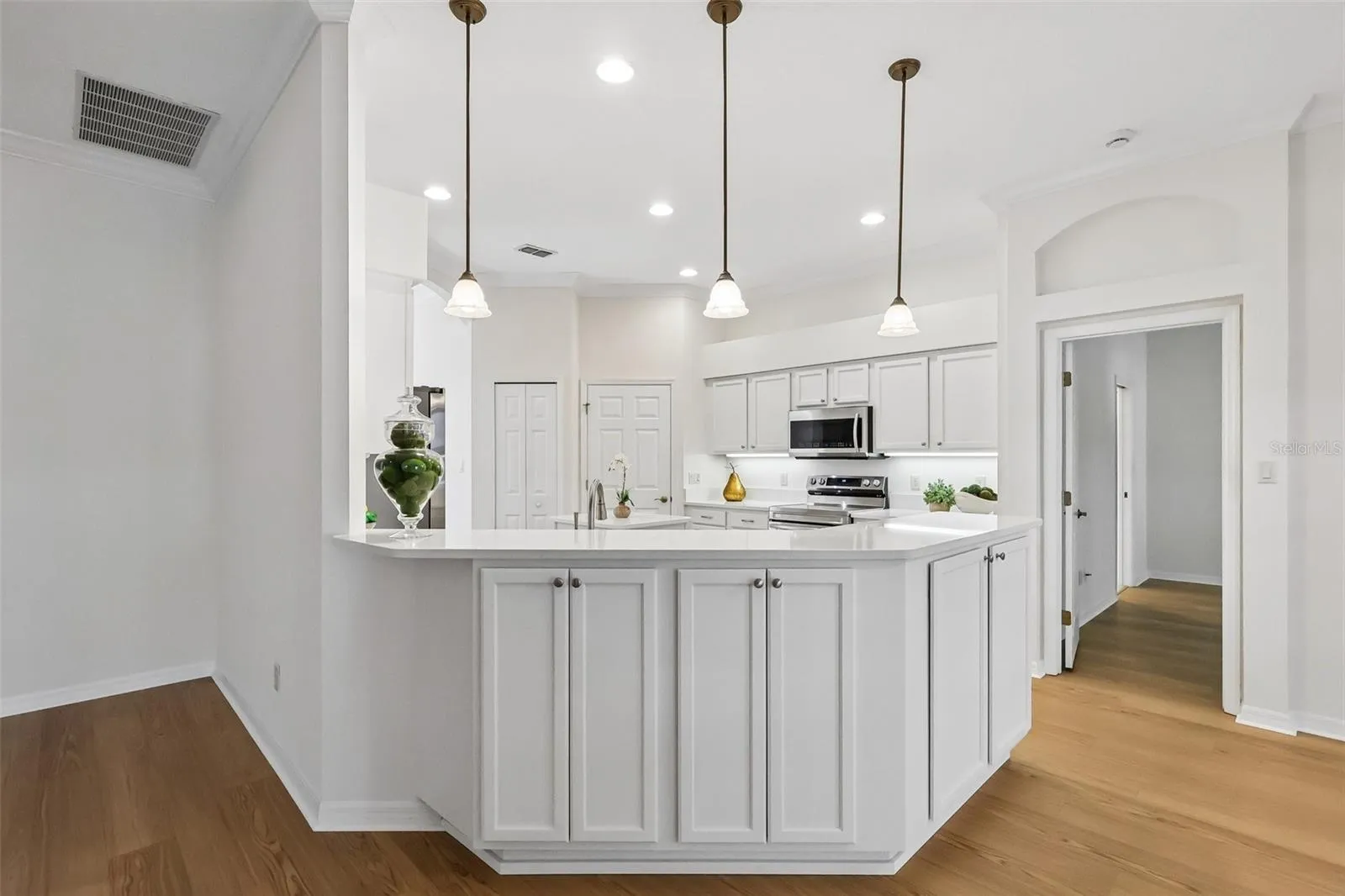 Opens to Family Room