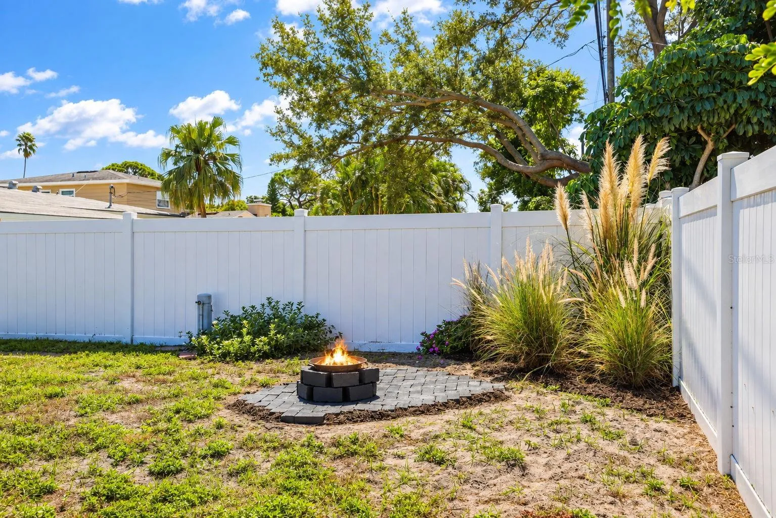 Firepit for those cold evenings