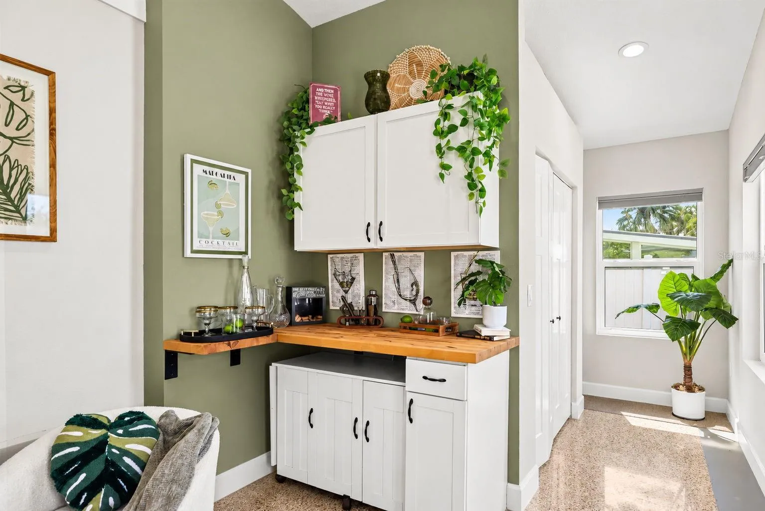 Beautiful Baltic Butcher Block counter