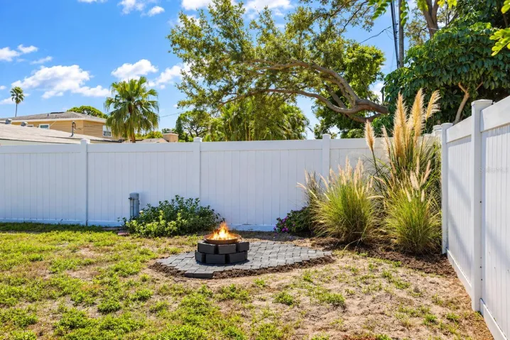 Firepit for those cold evenings