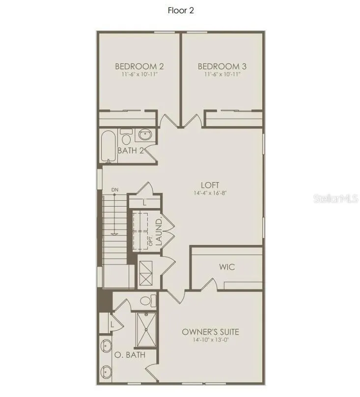 Floor Plan - Floor Two