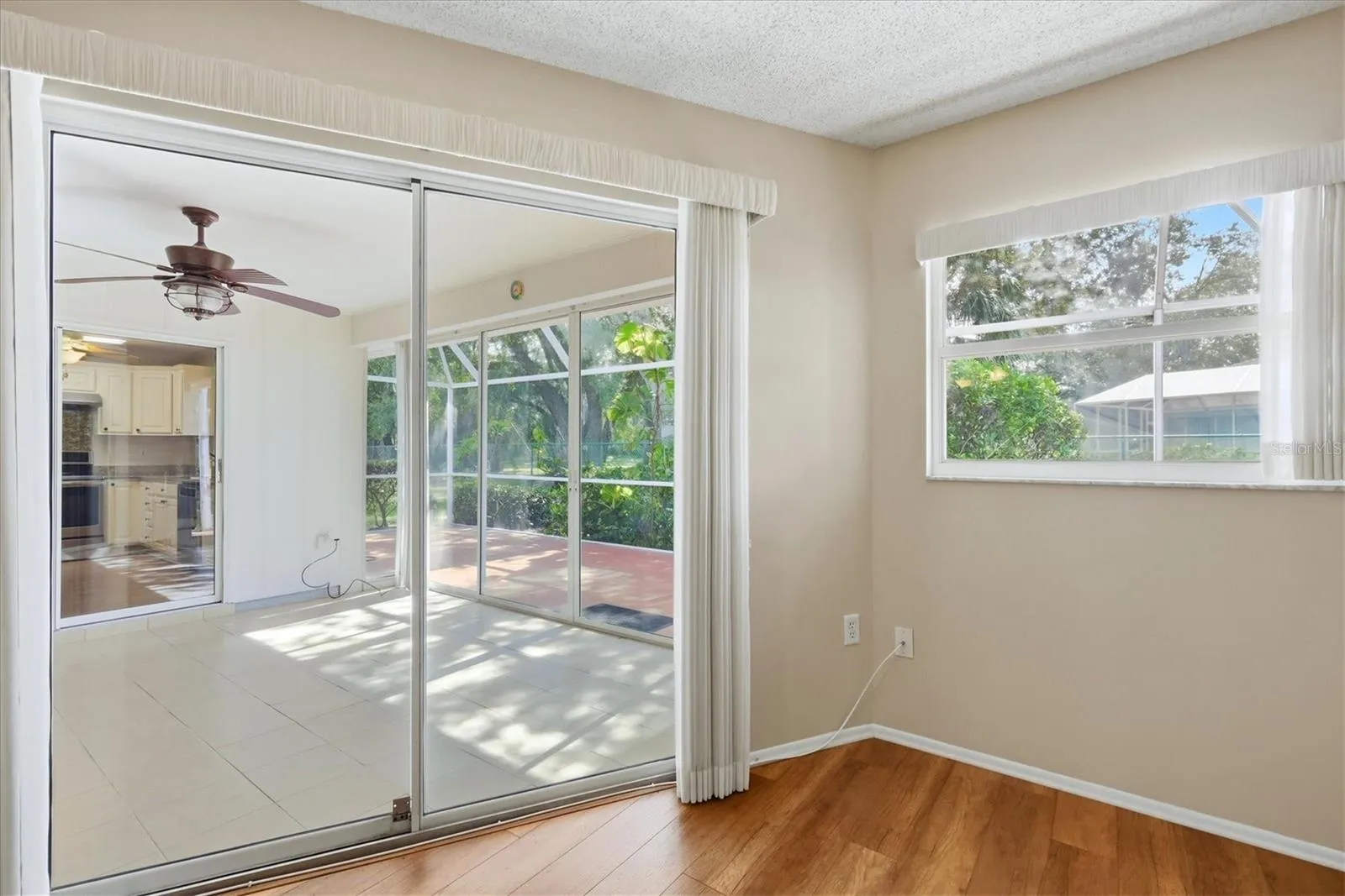 Sliders to Sunroom