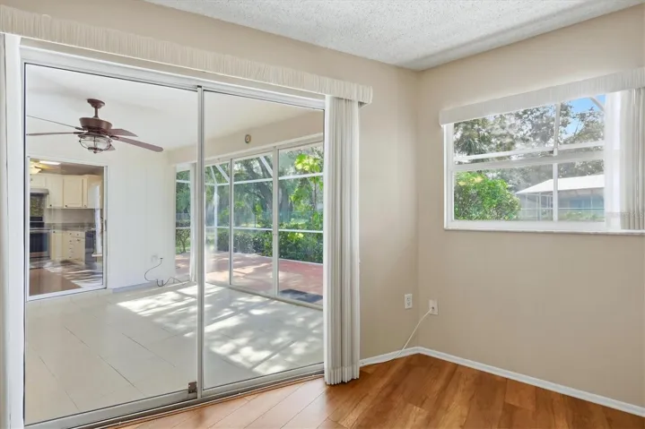 Sliders to Sunroom