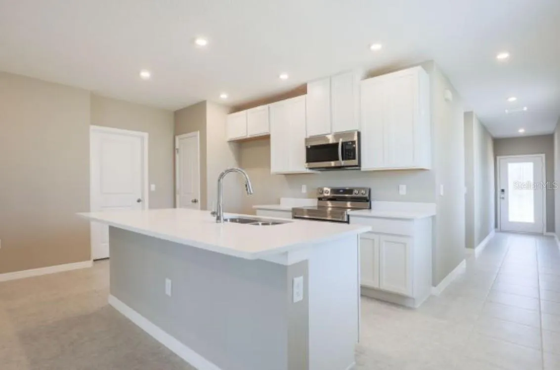 Model home - actual features may vary.