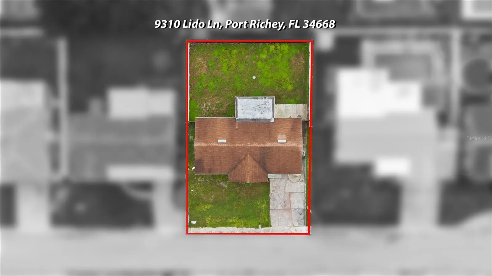 Aerial with marking