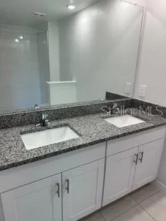 Primary Bath Dual Sinks View