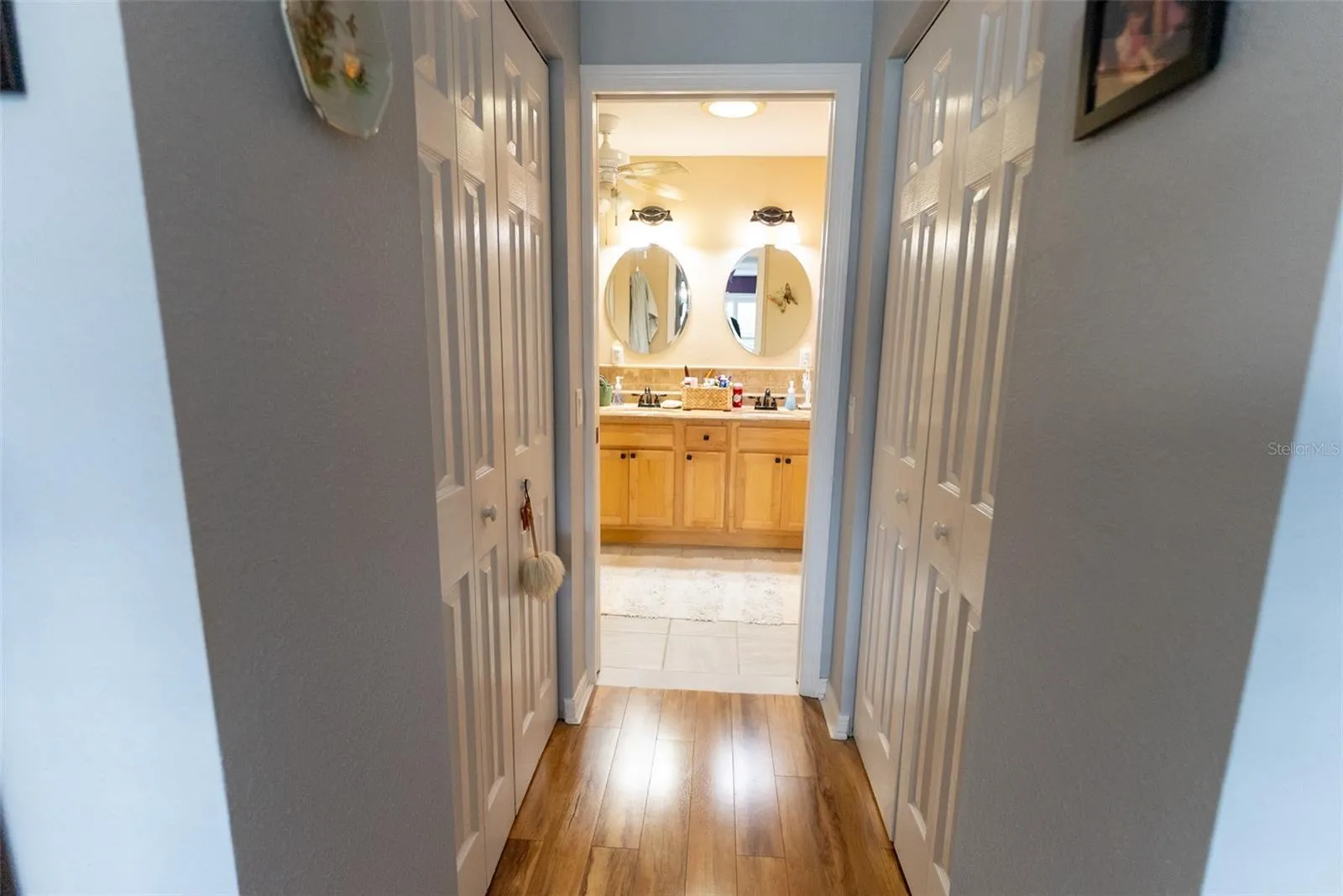 Double Walk-in Closets