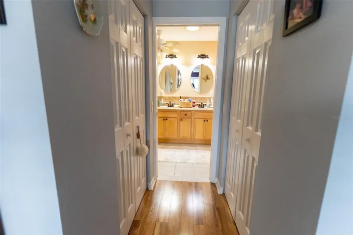 Double Walk-in Closets