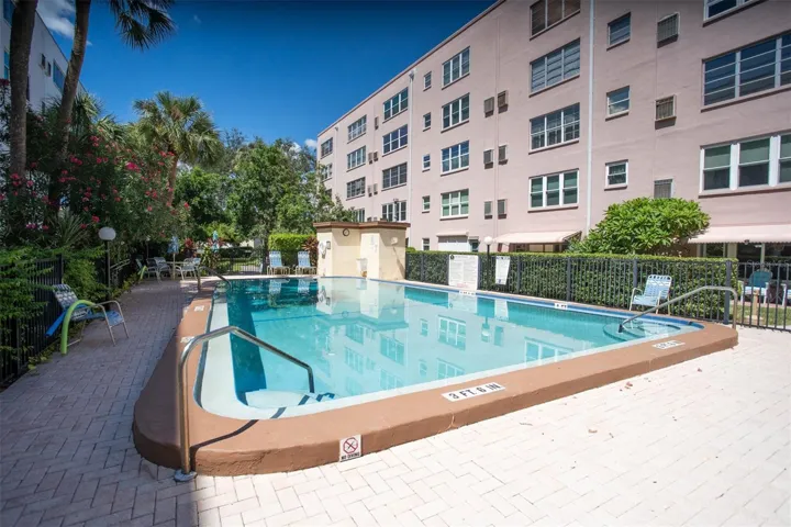 Walk Right Out Back to Pool Area!