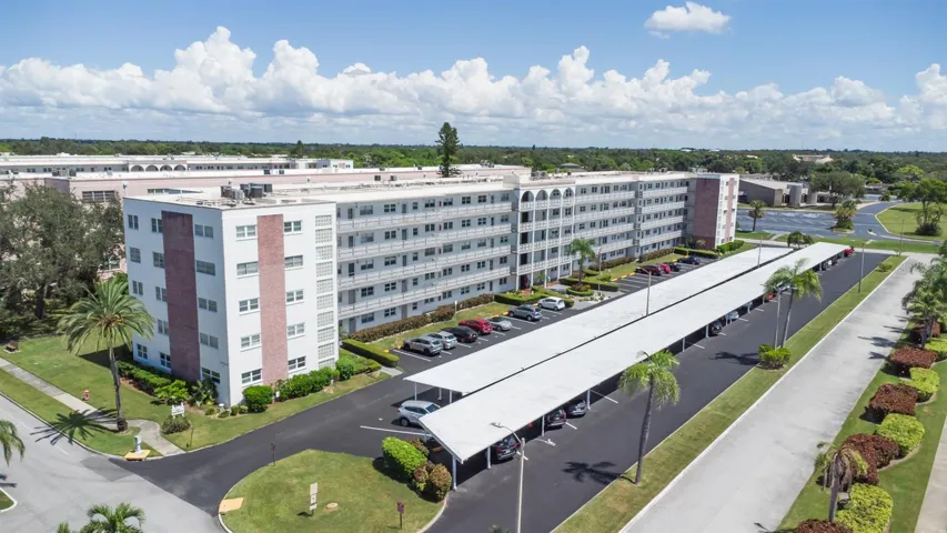 Aerial #2 of Bldg & Carports