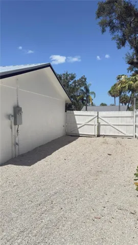 Left Back Side View of Property