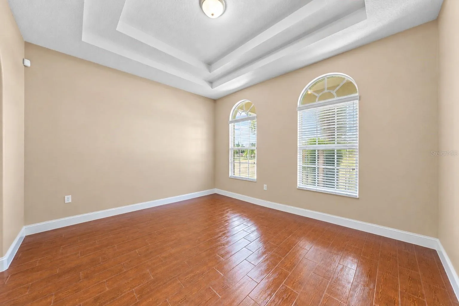 Dining Room with Tray Ceiling