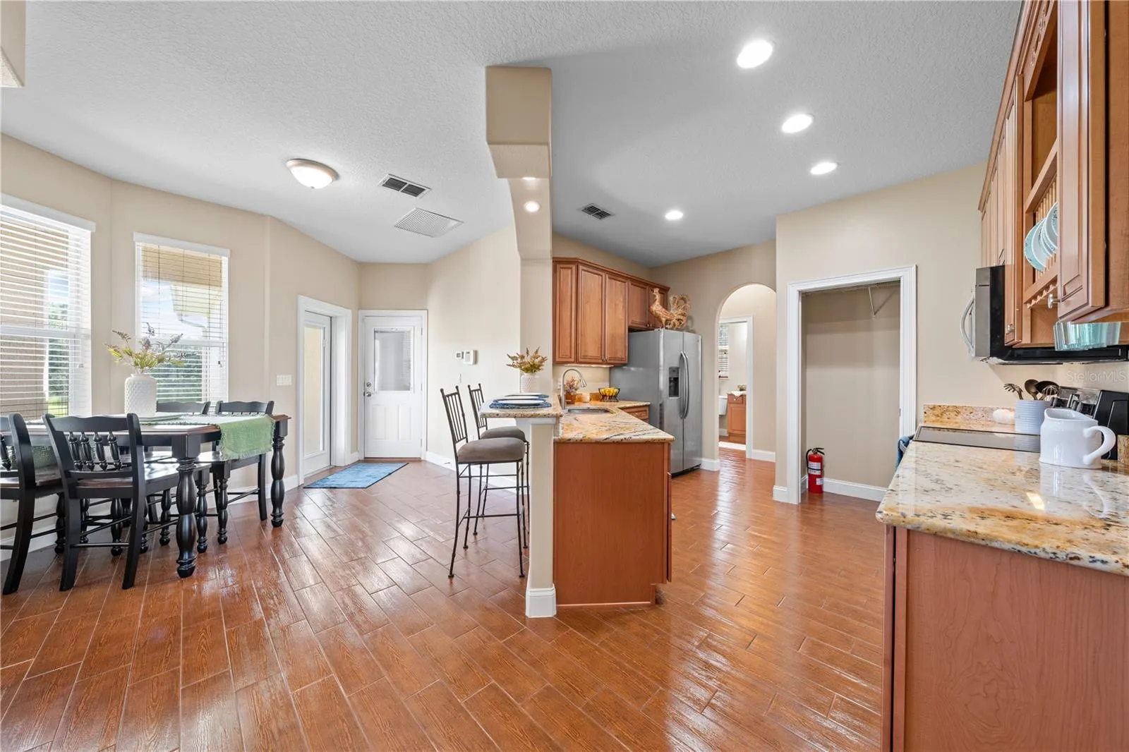 Plenty of space for entertaining.