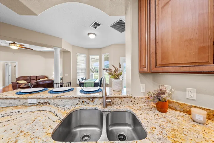 Stainless Double Sink with Disposal