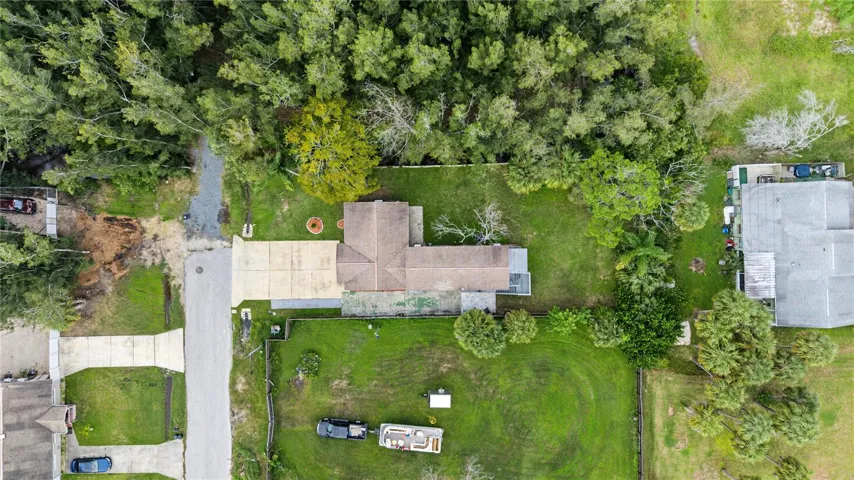 Ariel View of Property - 5117 Mallett Drive