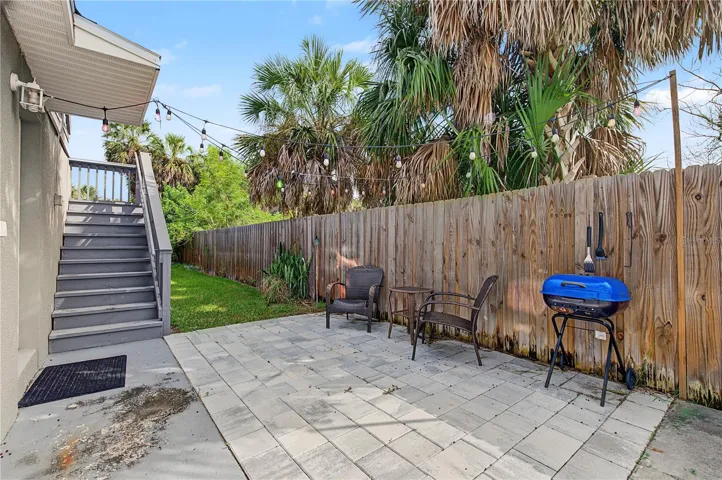 Side Driveway and Patio Area - 5117 Mallett Drive