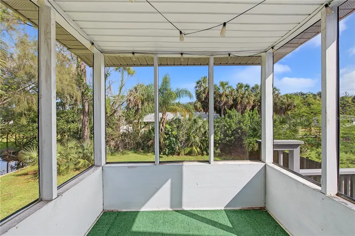 Screened-In Balcony of Second Floor Unit - Unit 2 - 5117 Mallett Drive