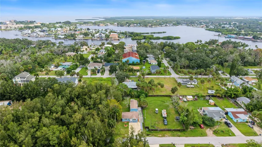 Ariel View of Immediate Area Looking toward The Gulf - 5117 Mallett Drive
