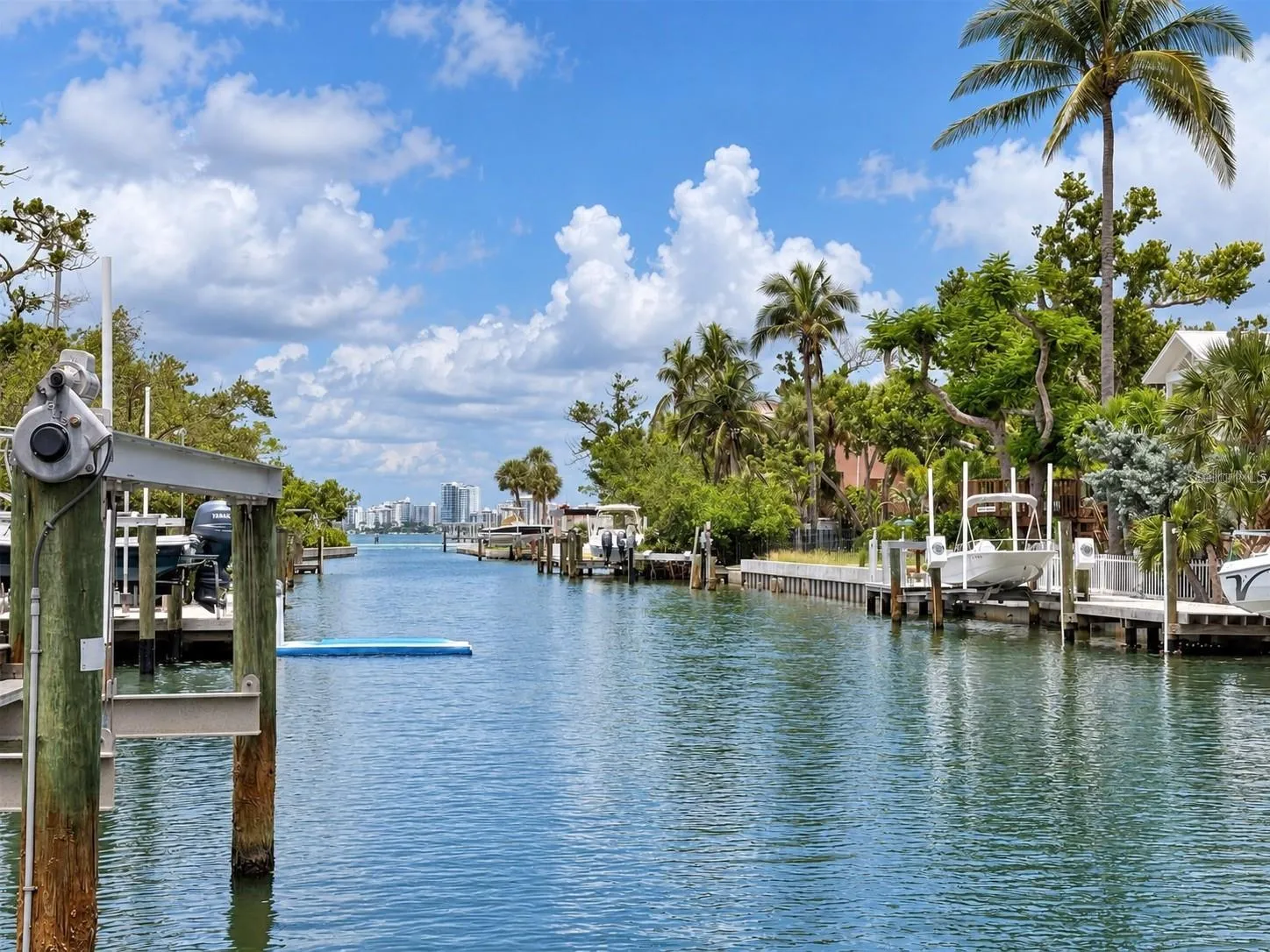 Wide, deepwater canal.