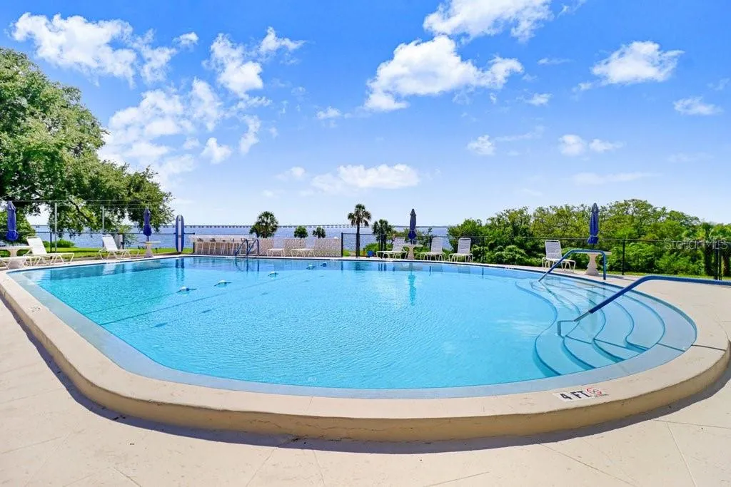 Beautiful WATERFRONT Community Pool
