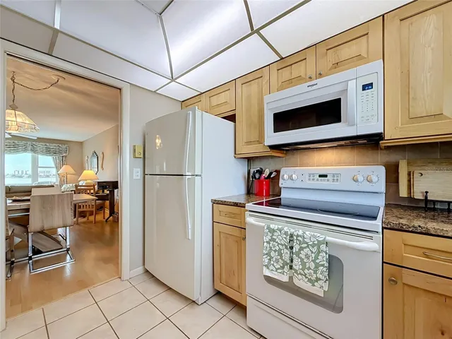 Kitchen - Dining Room - Living Room