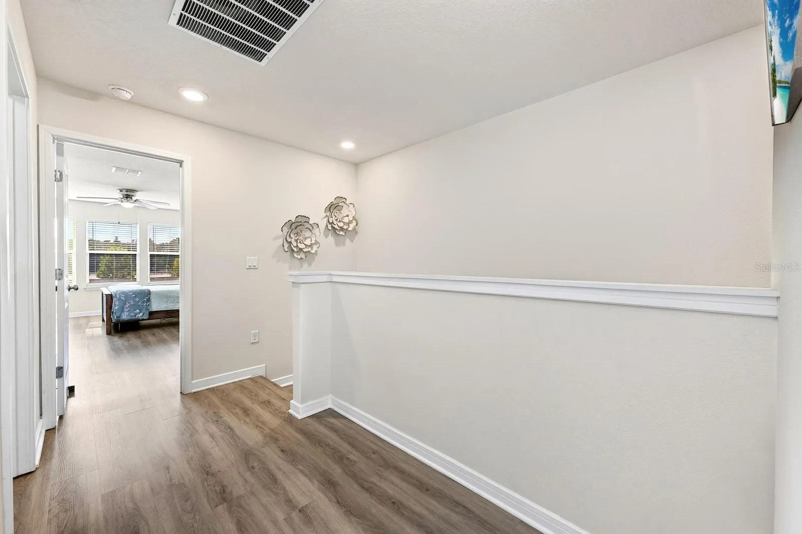 Beautiful upgraded LVP flooring throughout the upstairs