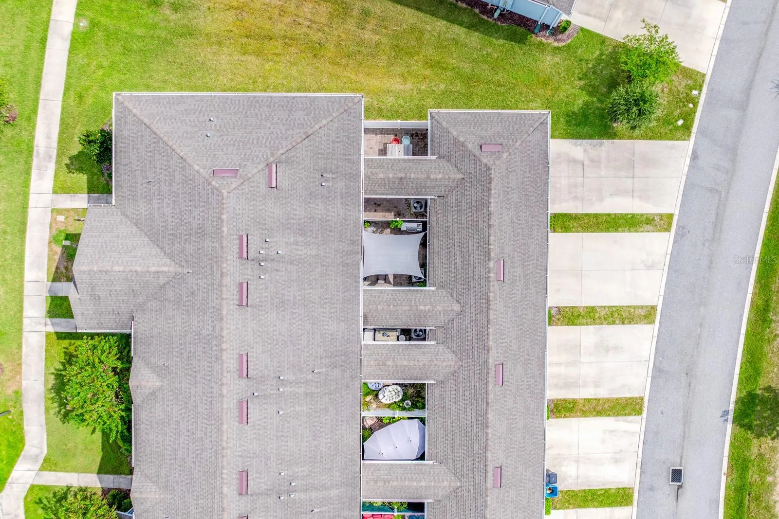 Aerial of property