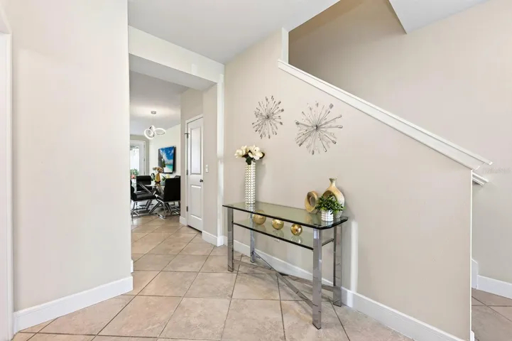 OPEN Entry /Hall area featuring the stairs