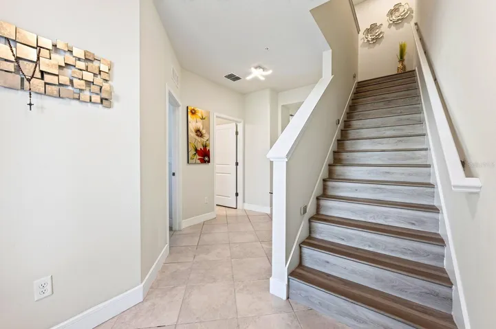 Entry hall and stairwell