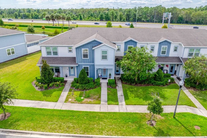Well maintained yard