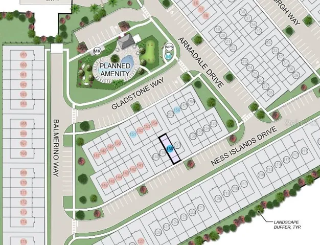 717 Ness Island Drive Site Map