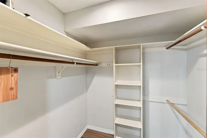 Primary Walk in Closet