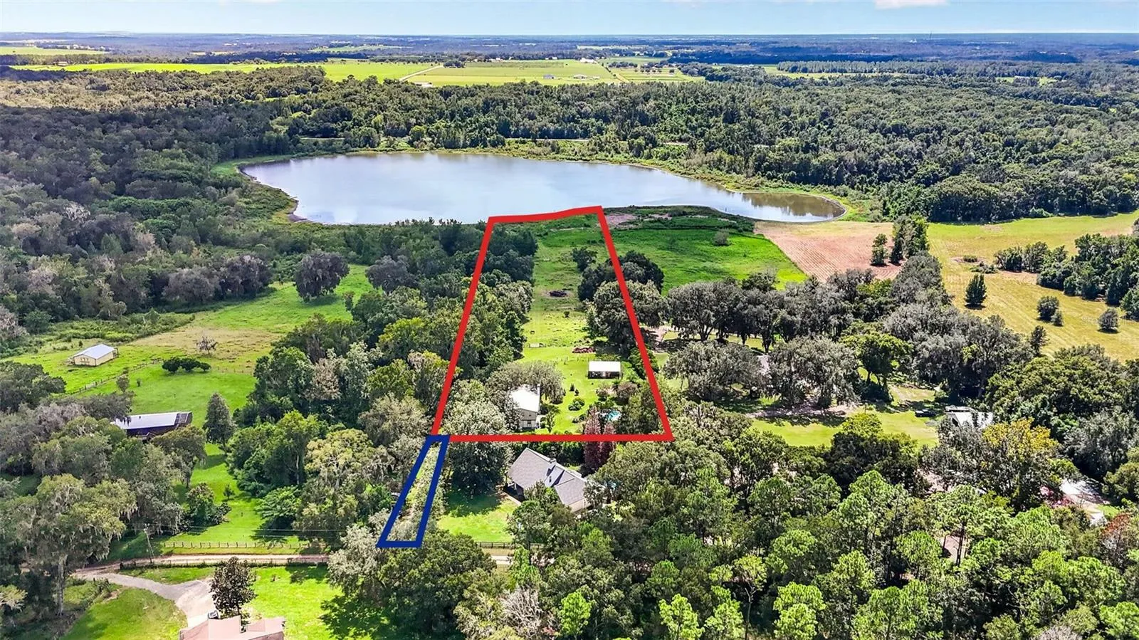Lot lines and Driveway Easement
