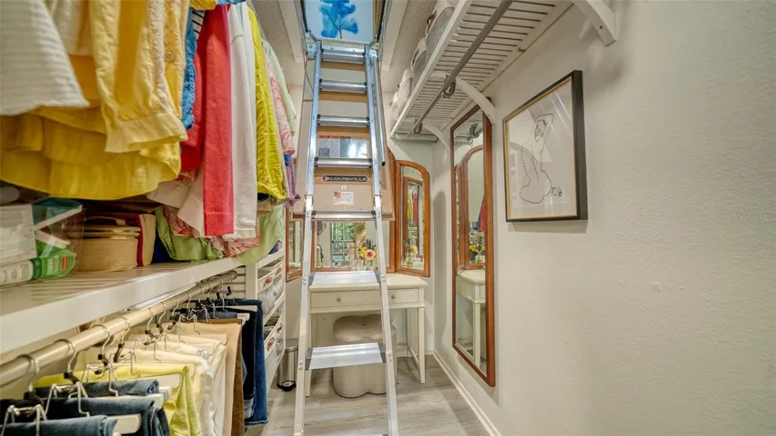 Attic access