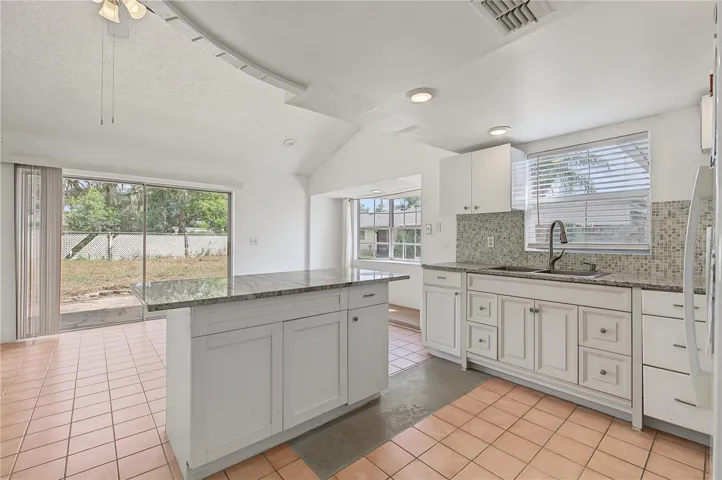inside kitchen