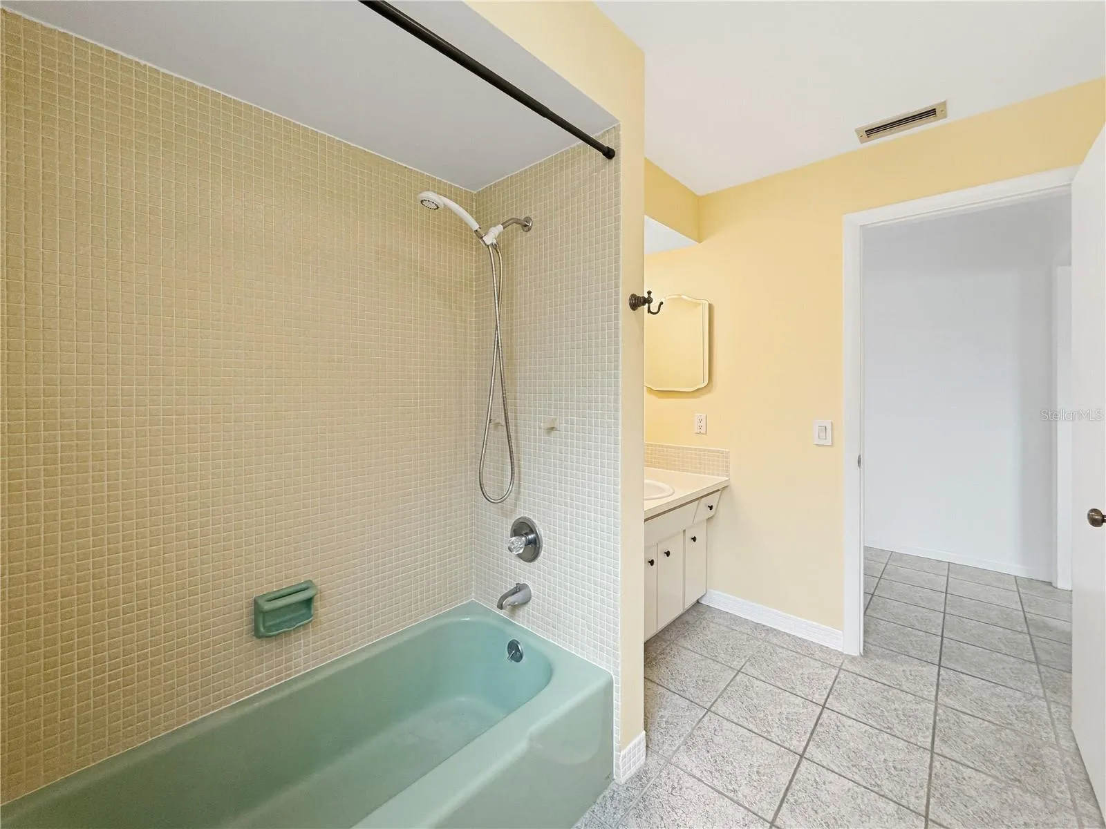 Hall Bath With Tub Shower