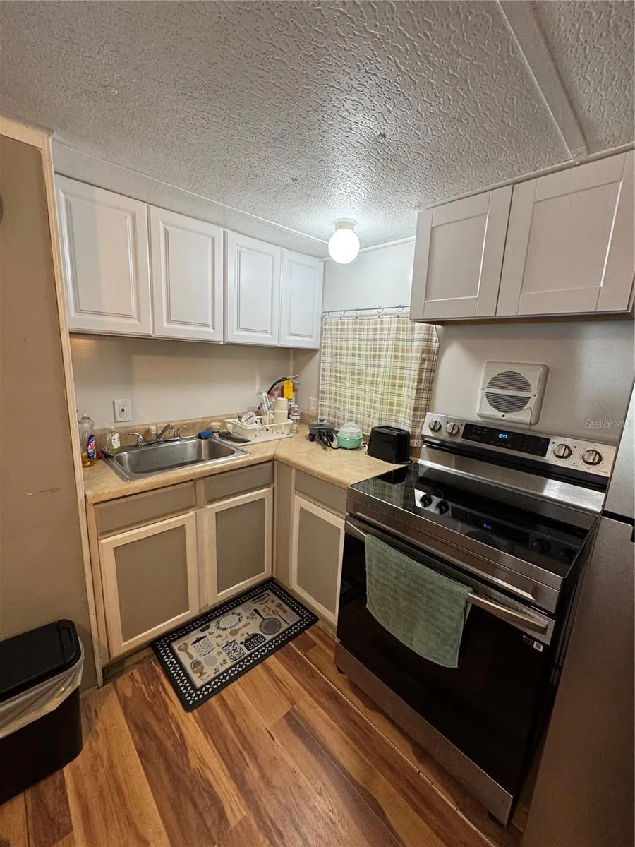 kitchen with stainless steel appliances