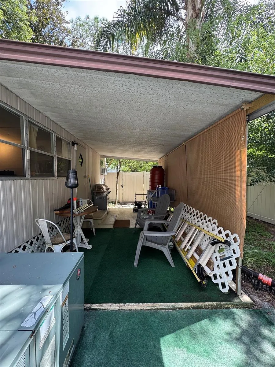 covered awning