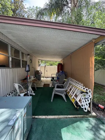 covered awning