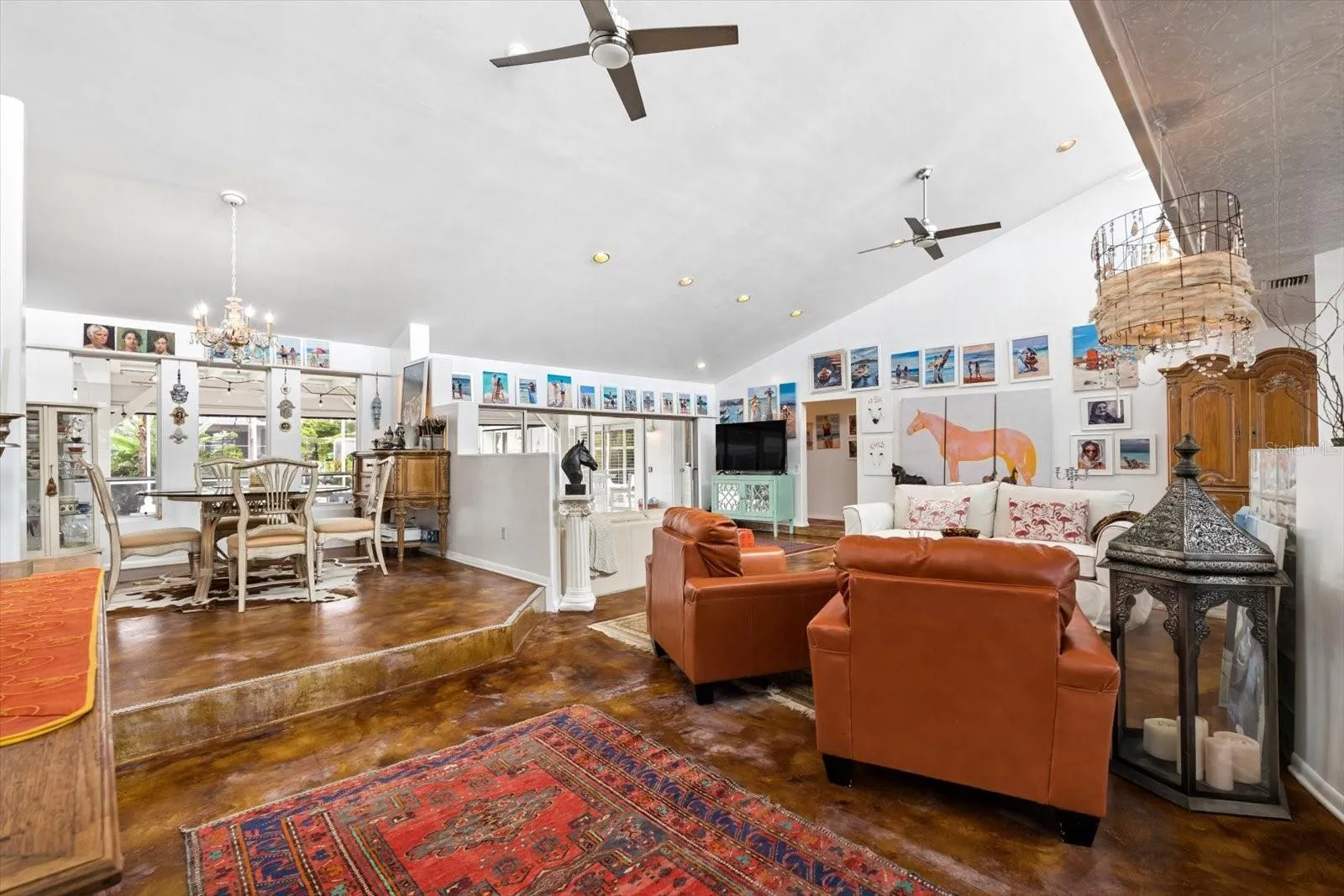 Unique details and tall ceilings