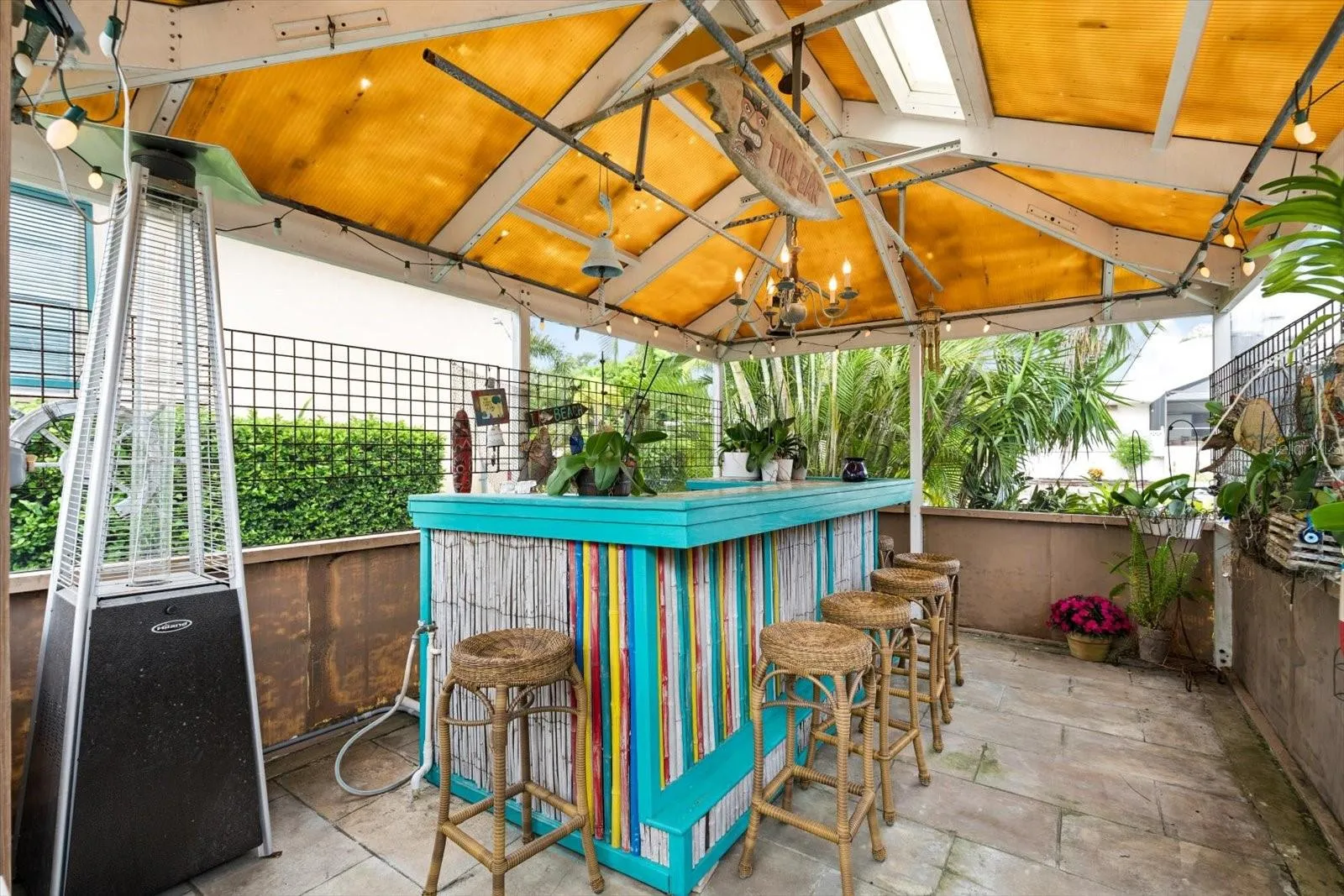 Orchid House and Tiki Bar