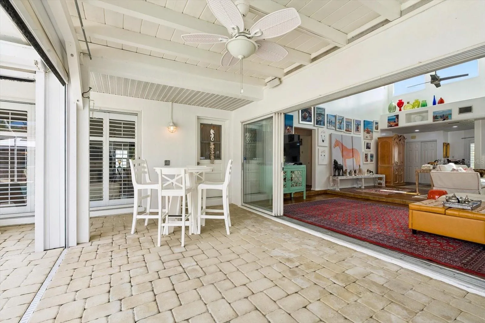 Covered Patio Area