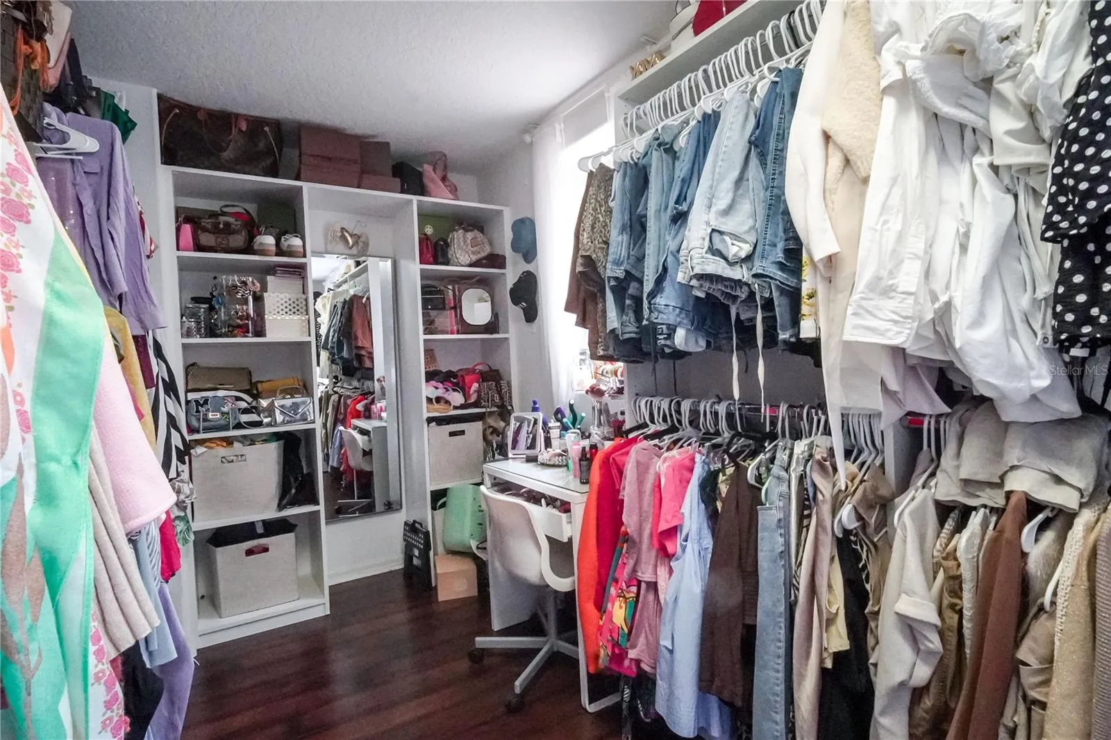 Master bedroom closet